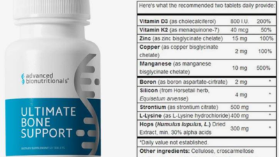 Advanced Bionutritionals Ultimate Bone Support Untuk Kesehatan Tulang