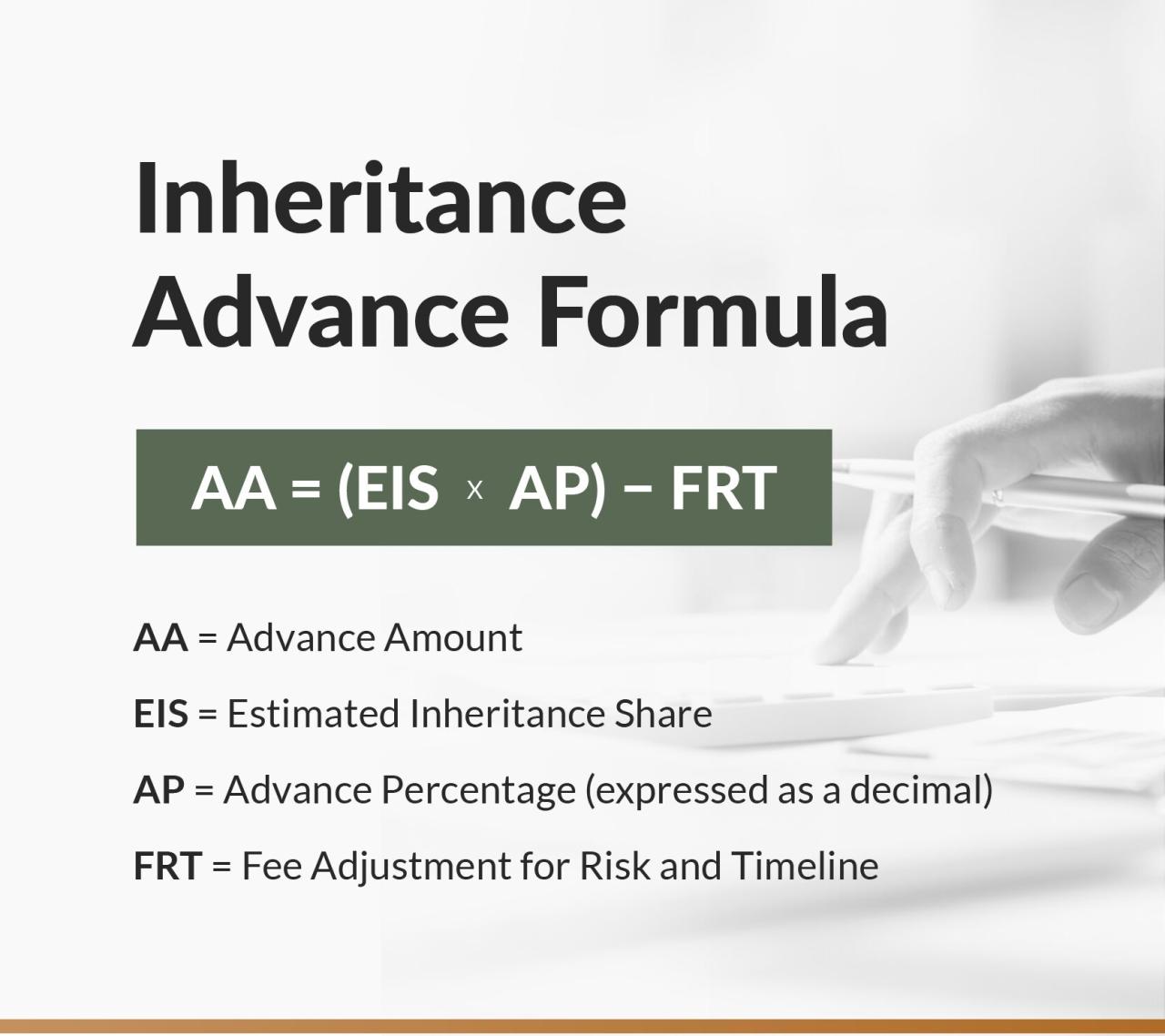 How Is the Amount of an Inheritance Advance Determined? - Inheritance ...